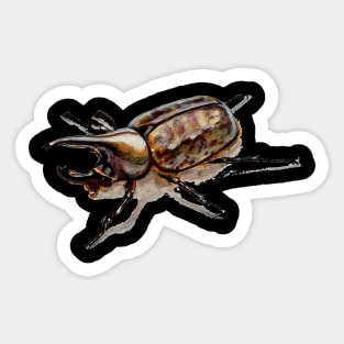 Rhino Beetle Sticker